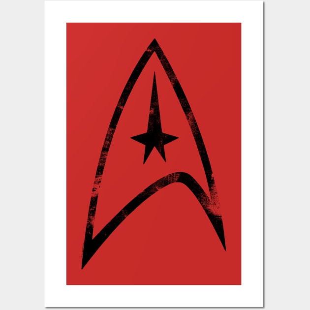 STAR TREK - Insignia Wall Art by ROBZILLA